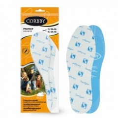  Стельки Corbby - Линия Свежесть - Protect противогрибковые, безразмерные - арт.corb1231c упаковка 5 шт